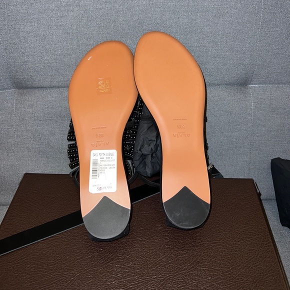 Alaia Gladiator Feather Sandals (NWT)!! - Picture 3 of 5